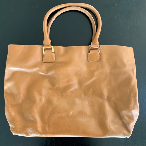Brown Leather Tory Burch Tote - Picture 5 of 8